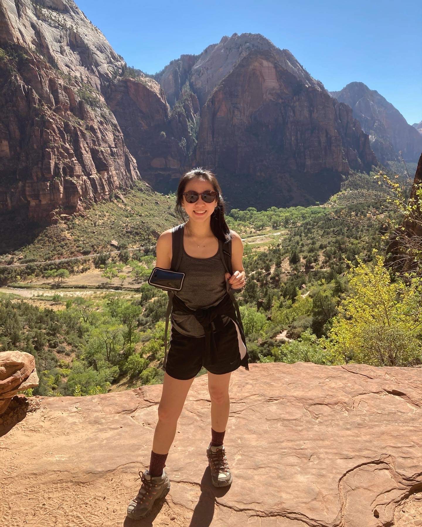 Sophie Lin at Zion National Park
