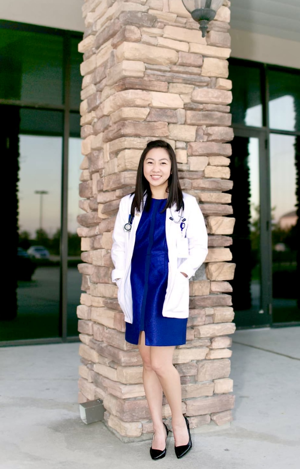 Sophie Lin in MD Jacket