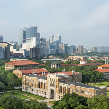 Rice-University-Aerial-View