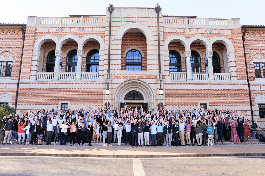 MBA@Rice Intensive Learning Experience Group Photo