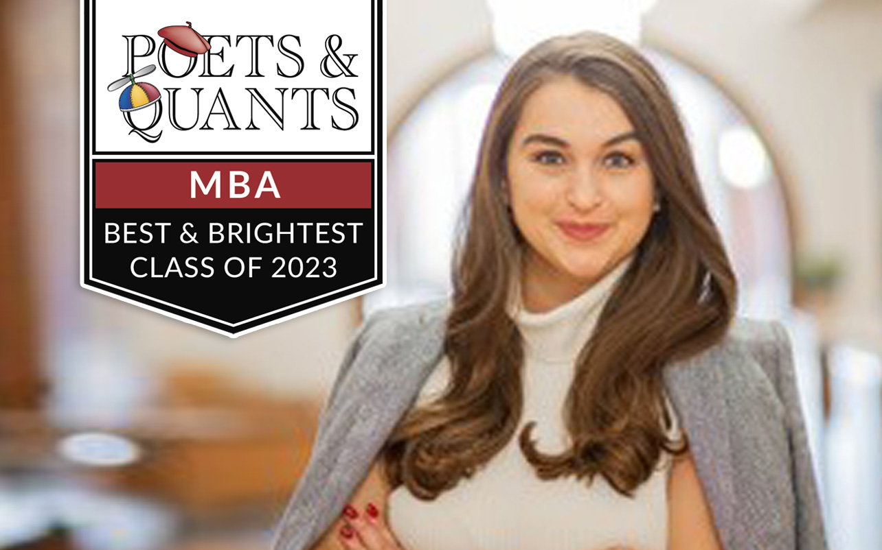 2023 Best And Brightest Mba Taylor Anne Adams Jones Graduate School Of