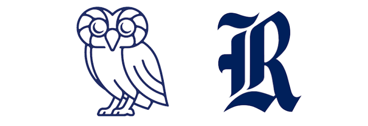 Rice University logo examples