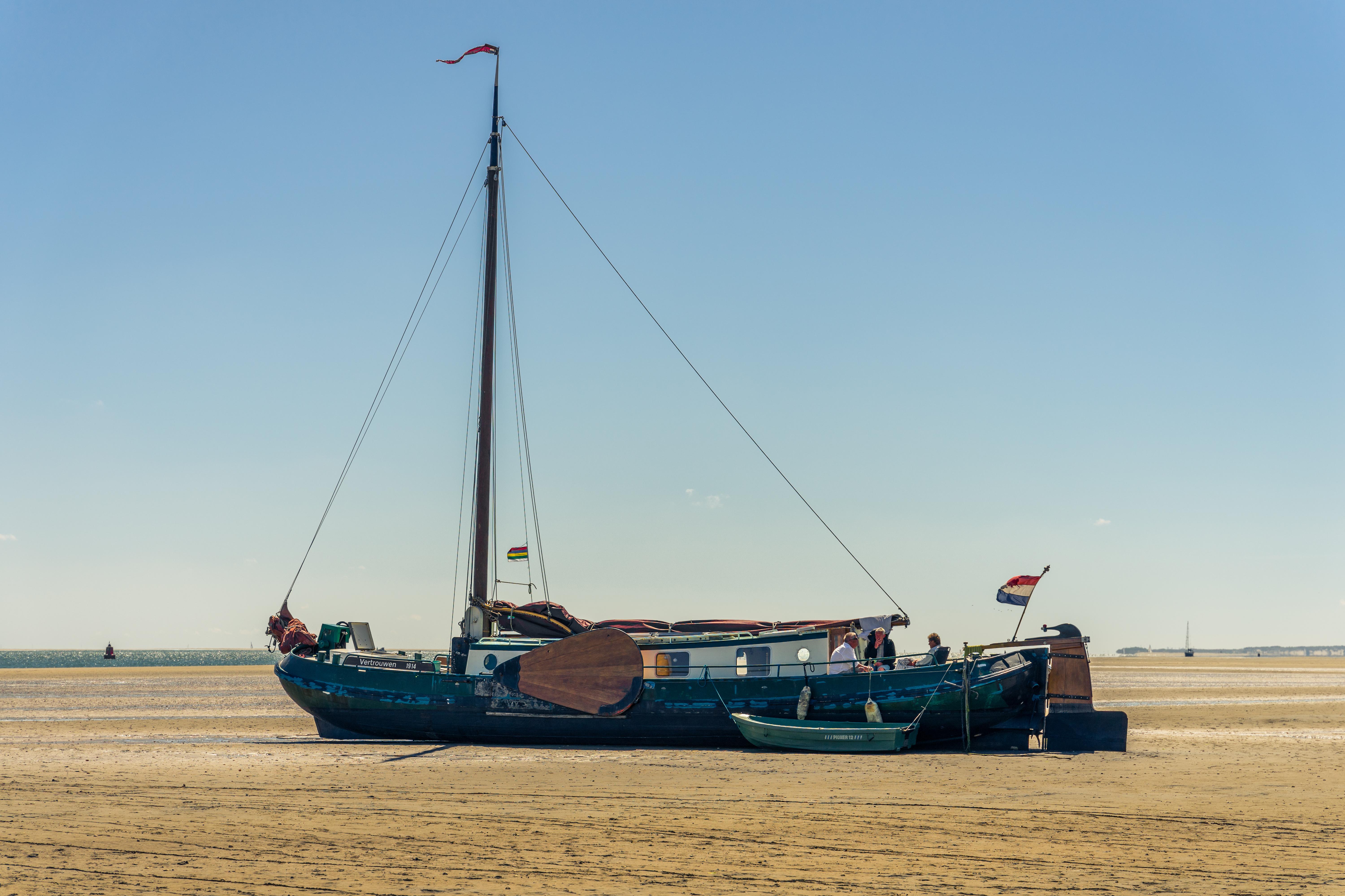Boat aground