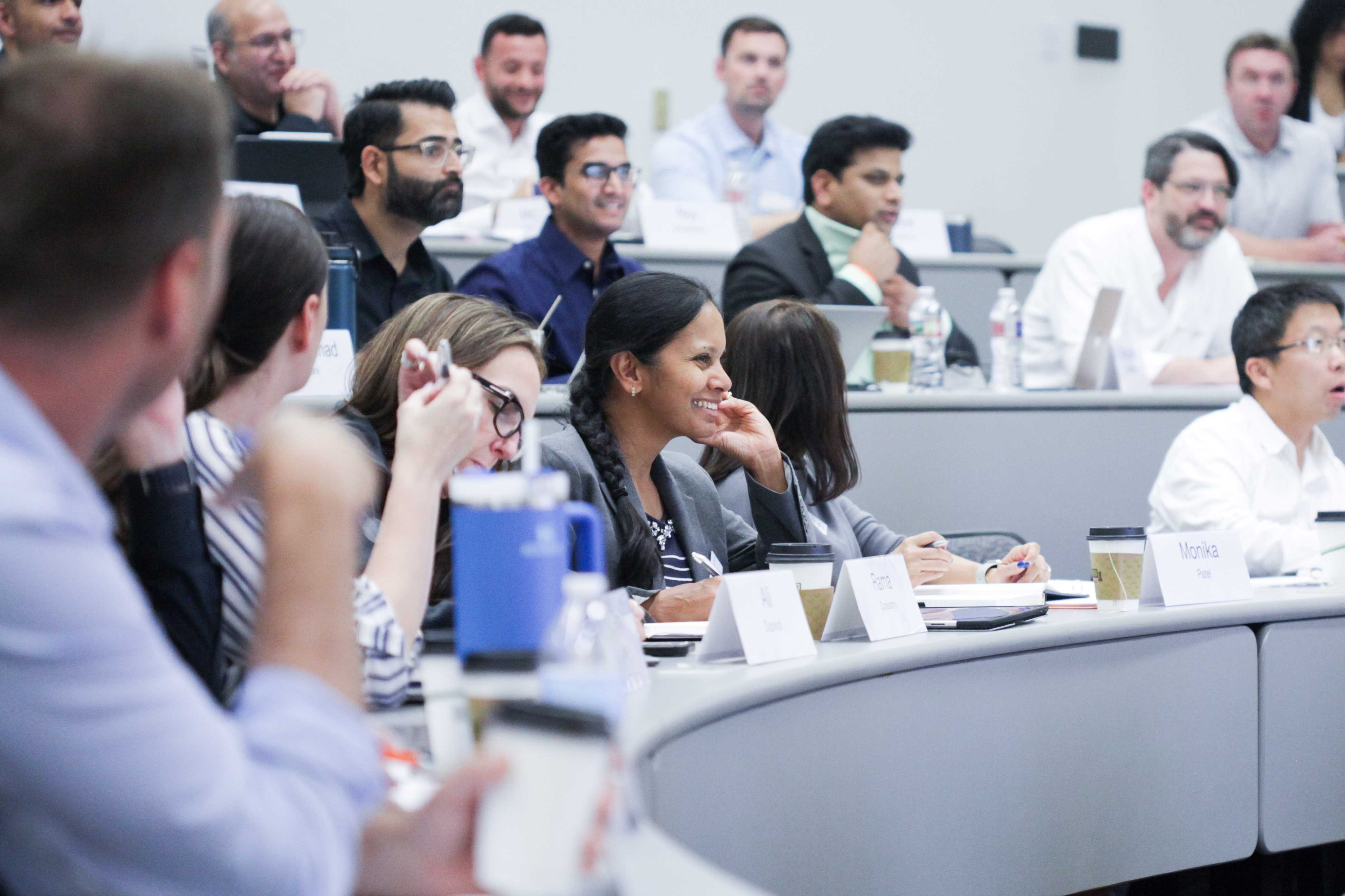 Executive MBA students at Rice University