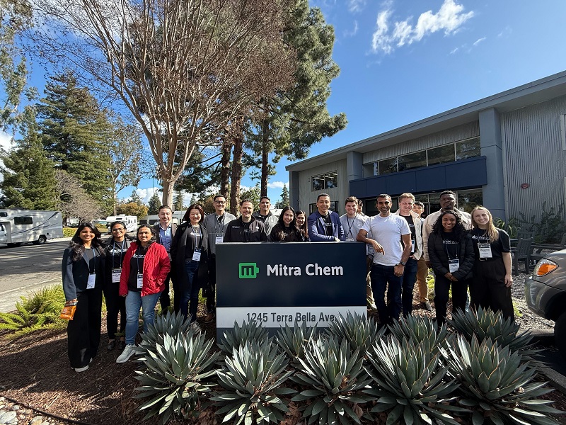 Rice MBA students at the Mitra Chem headquarters on the Ignite entrepreneurship trek