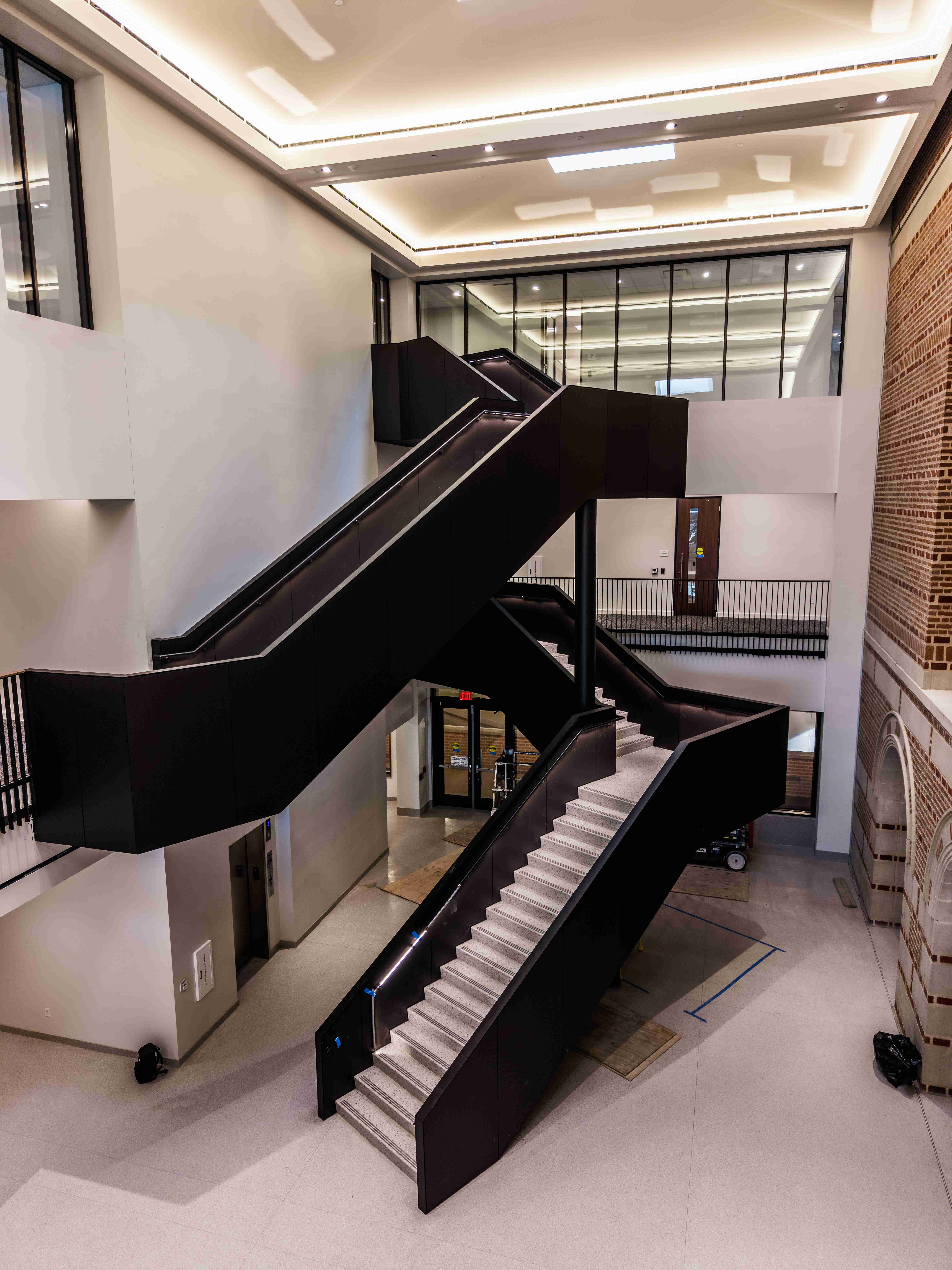 Virani Hall staircase