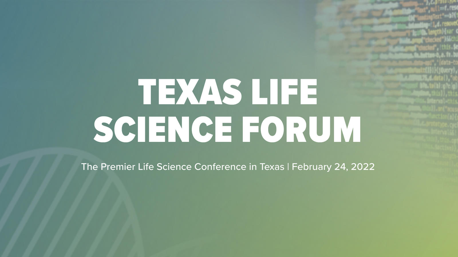 Texas Life Science Forum 2022