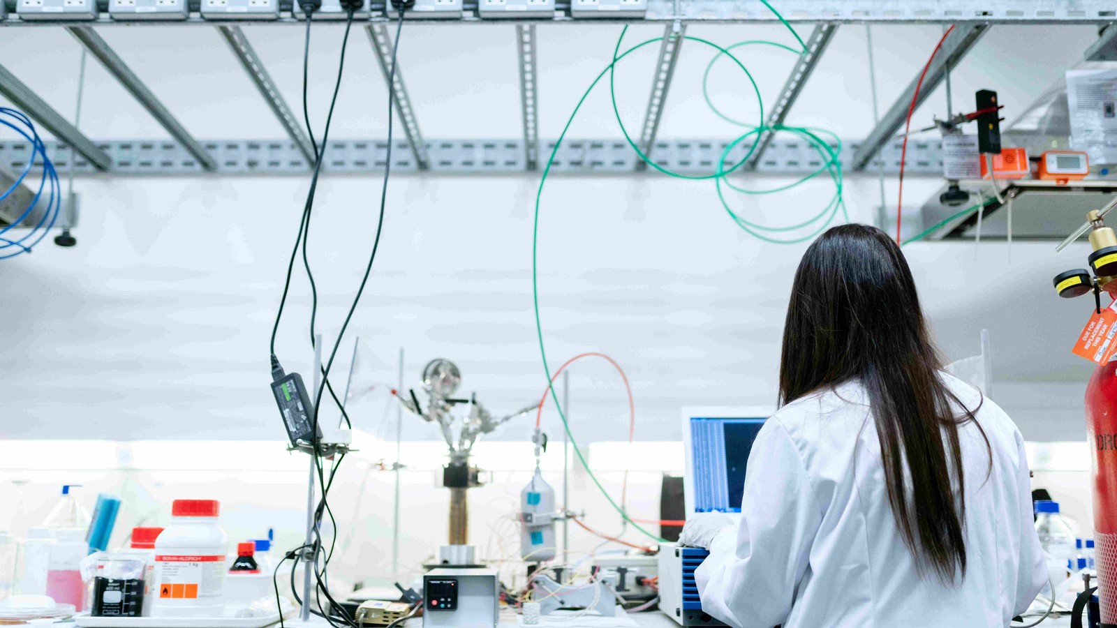 Scientist in lab