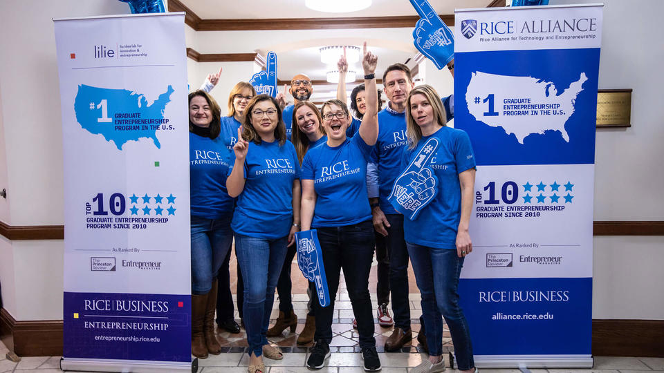 Rice Alliance group photo