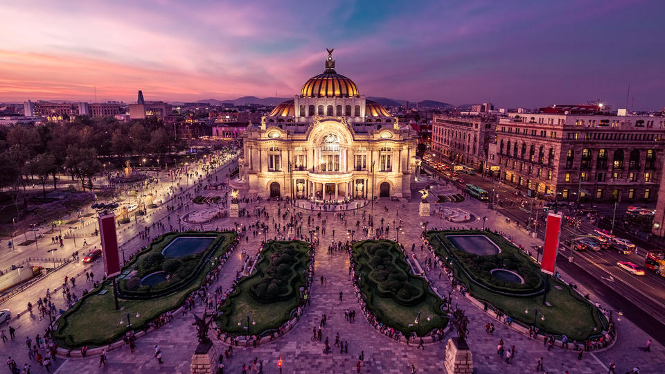 city view of Mexico City, Mexico