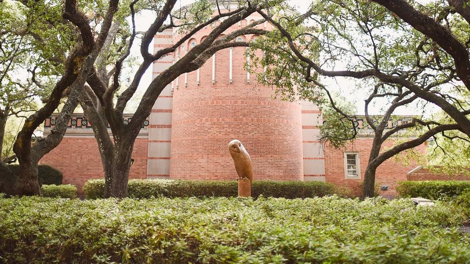 Owl statue