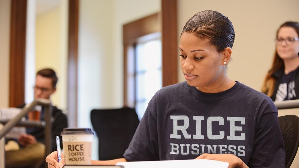 Women at Rice Business