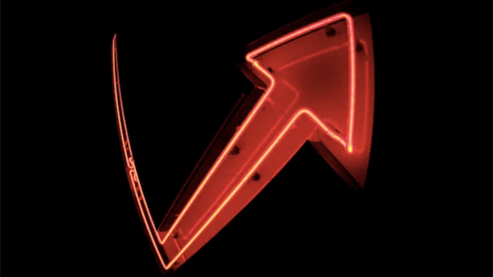 Bounce back arrow
