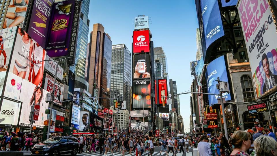 Times Square in NYC