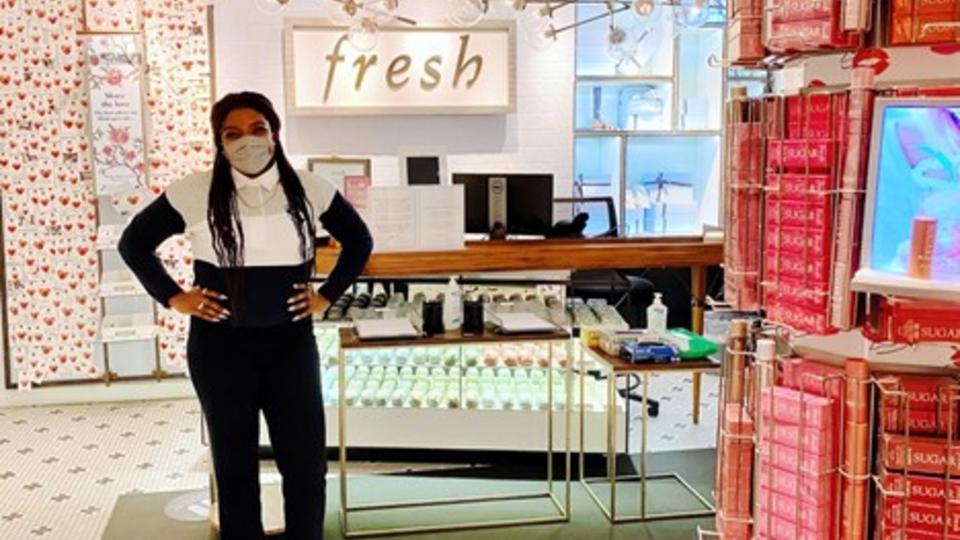Ashley Henry at Internship