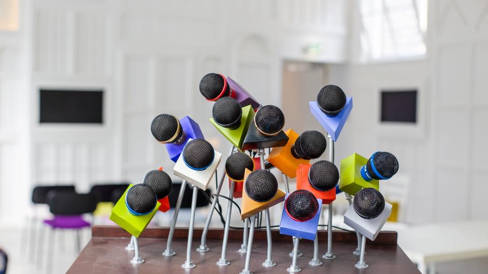 Colorful Microphones