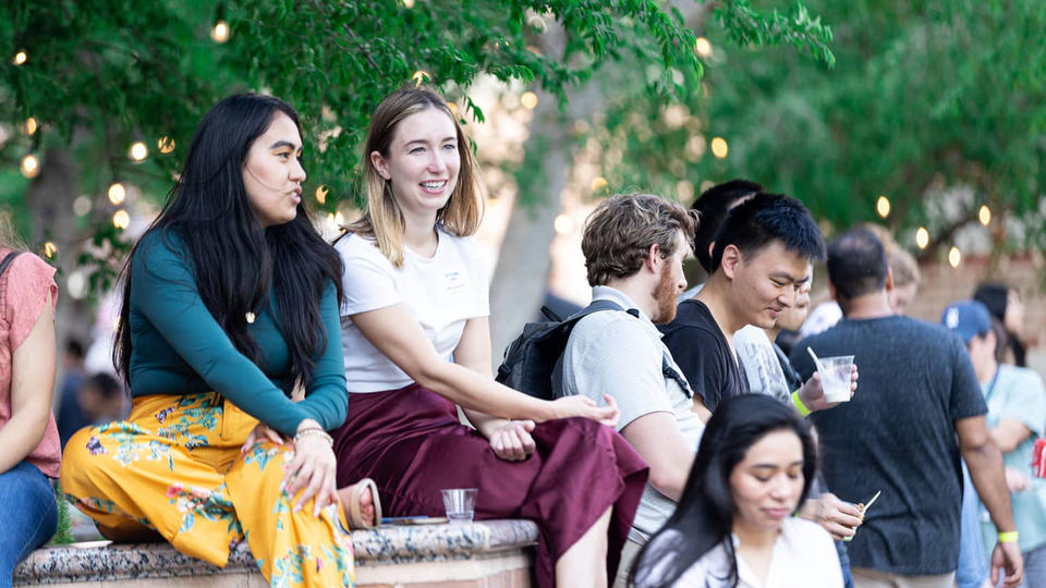 Students at Partio