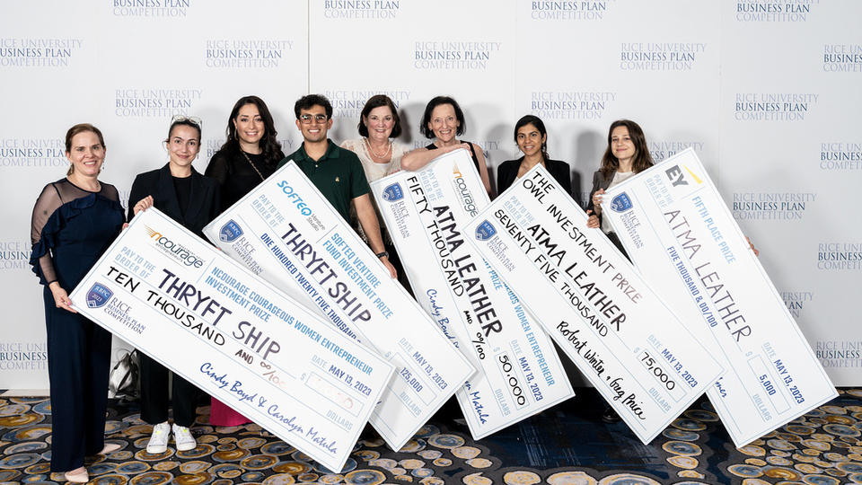 Rice Business Plan Competition winners