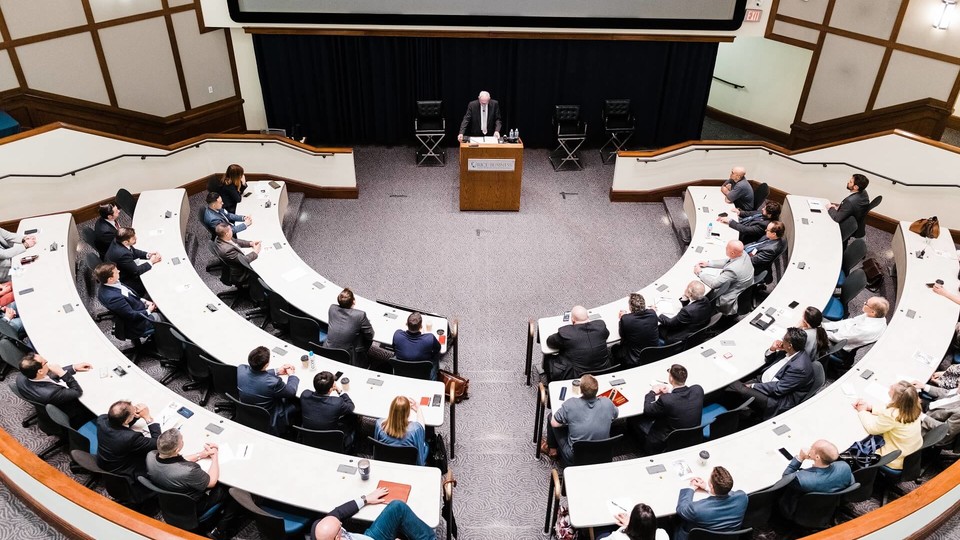 Veterans Business Battle in the Shell Auditorium