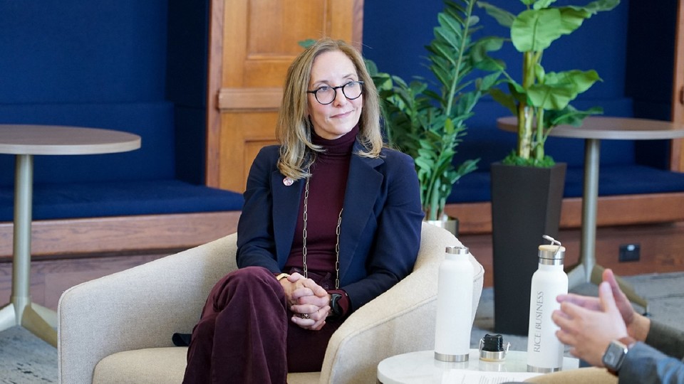 Michelle Lewis on the Rice Business podcast