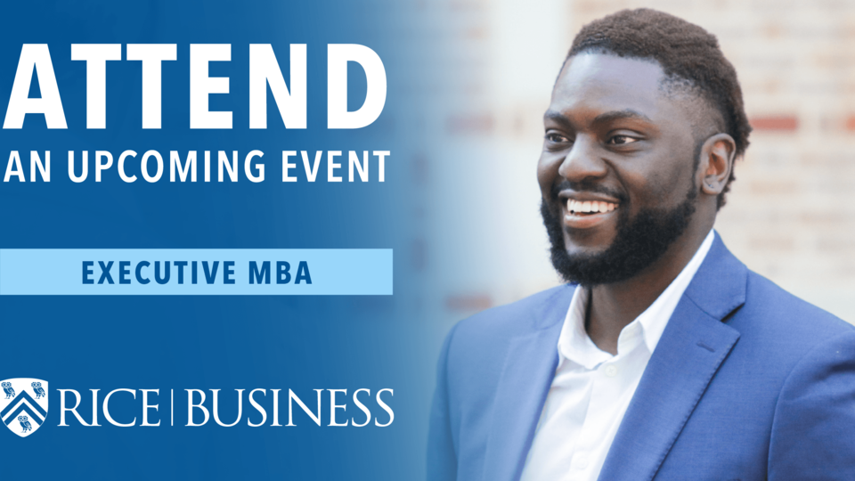 Executive MBA Events
