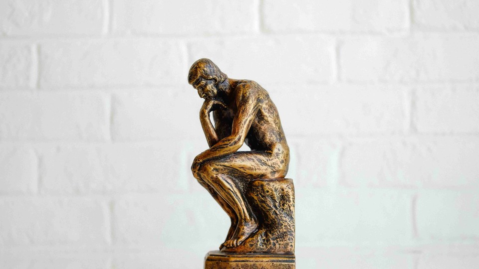 Model of Rodin's The Thinker