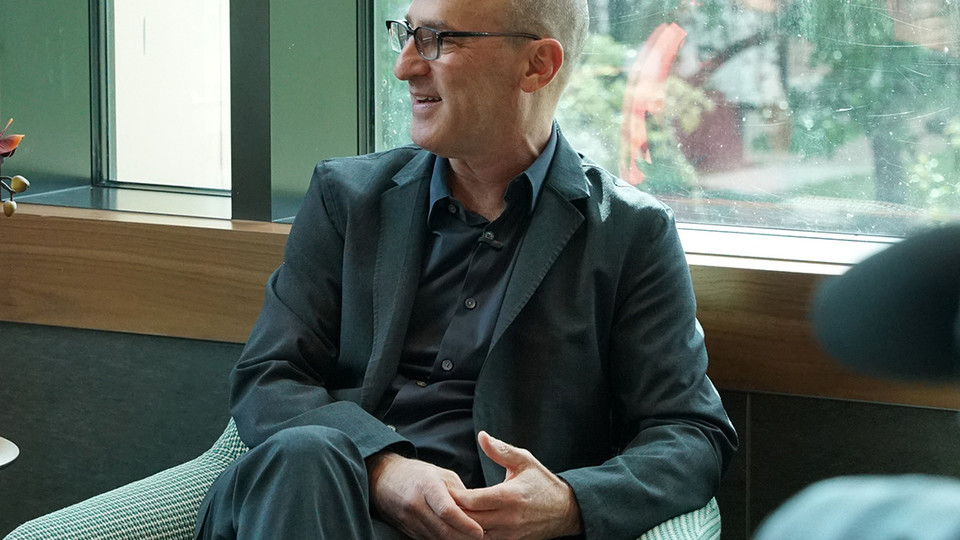 Stephen Cassell, lead architect of Virani Hall