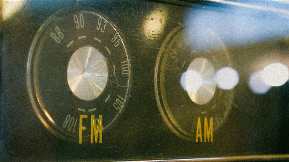 Vintage radio dials