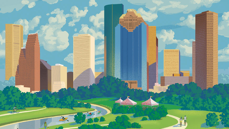 Urban renewal and the greening of Houston