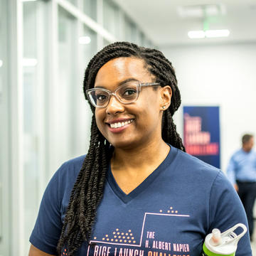 close up image of Rice MBA student