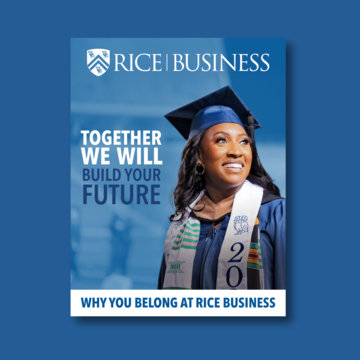 Why Rice Brochure Blue