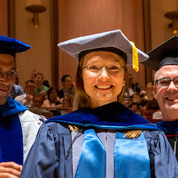 Lizzy Berger graduation from Rice Business Ph.D. in Finance