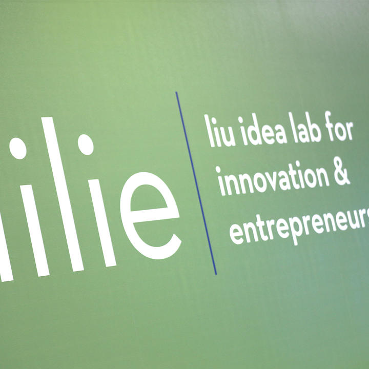 lilie lab wall sign
