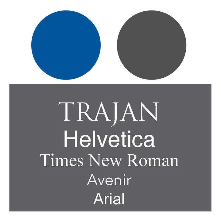 Branding colors and typography