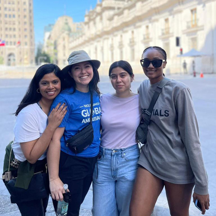 Rice MBA students in Santiago for Global Field Experience