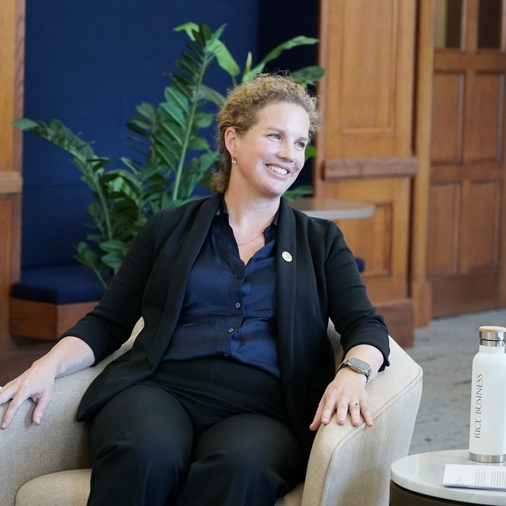 Summer Husband shares AI insights on the Rice Business podcast