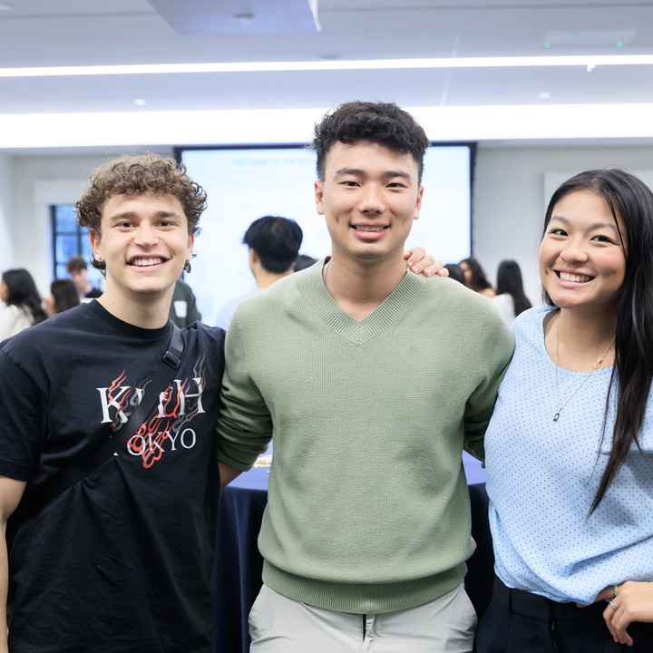  Virani Undergraduate School of Business students