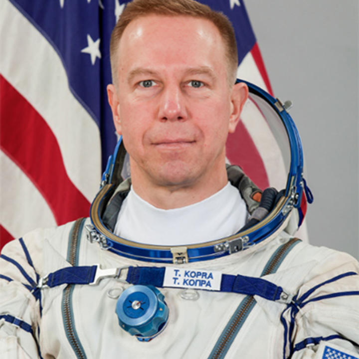 Former U.S. Army pilot and NASA Astronaut, Colonel Tim Kopra