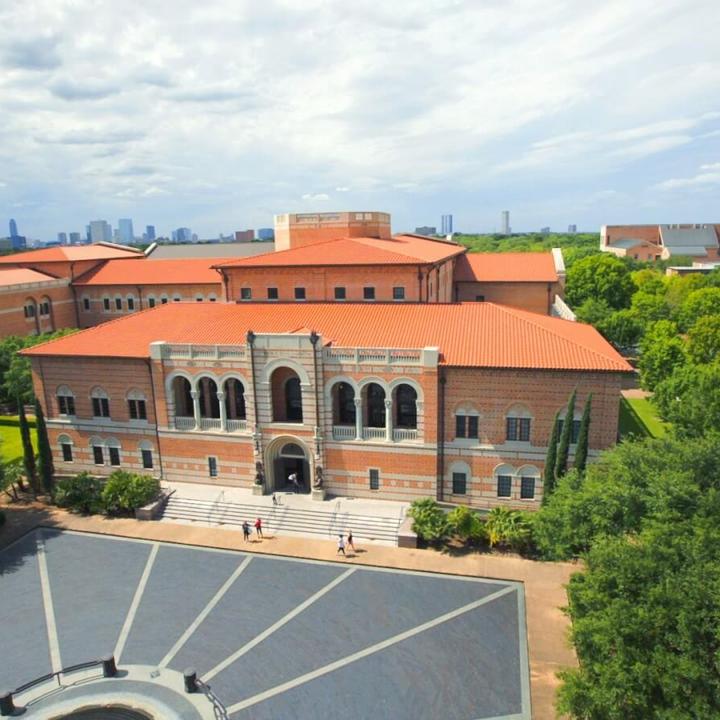 McNair Hall aerial shot